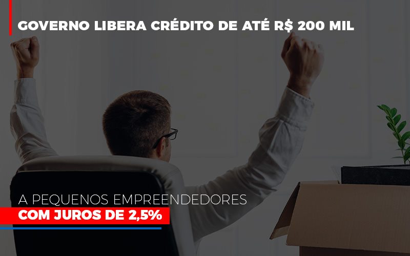 Governo Libera Credito De Ate 200 Mil A Pequenos Empreendedores Com Juros Notícias E Artigos Contábeis - Rocha Contábil