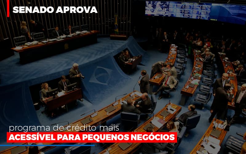 Senado Aprova Programa De Credito Mais Acessivel Para Pequenos Negocios Notícias E Artigos Contábeis - Rocha Contábil