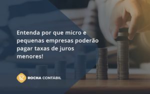 Entenda Por Que Micro E Pequenas Empresas Poderão Pagar Taxas De Juros Menores Rocha Contabil - Rocha Contábil